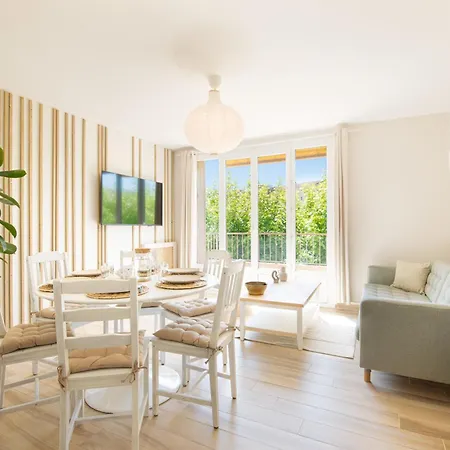 Chez Ambre Et Flo - Queen Size Clim Centre Parking Lägenhet *