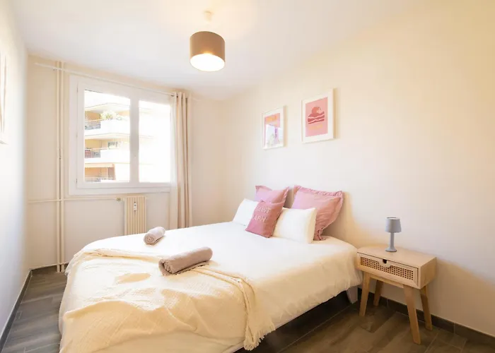 Chez Ambre Et Flo - Queen Size Clim Centre Parking