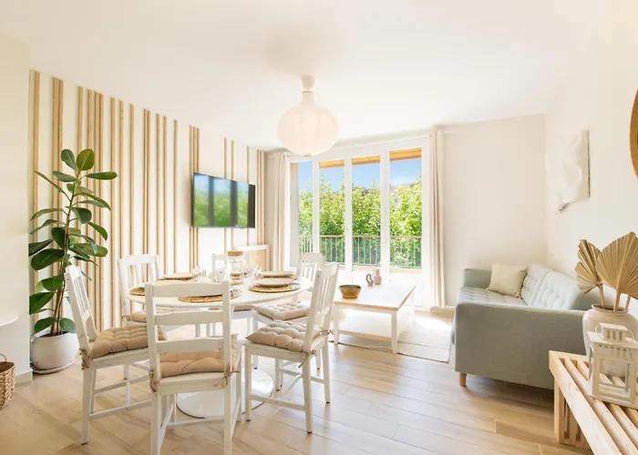 Chez Ambre Et Flo - Queen Size Clim Centre Parking Апартаменти *